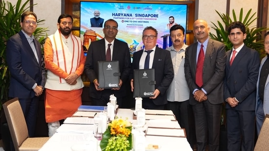 Anant Raj Cloud Singapore Pte Ltd and Orange Business Services Singapore Pte Ltd have signed a memorandum of understanding (MoU) with the Haryana government to promote the state as a destination for global data workloads.