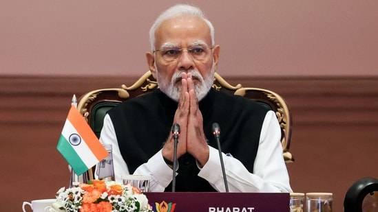 NDA constituents said Modi’s political career, which began with his tenure as Gujarat chief minister before he became Prime Minister in 2014, is defined not only by electoral success but also by his ability to sustain alliances and accommodate parties with different regional and political interests. (AFP)