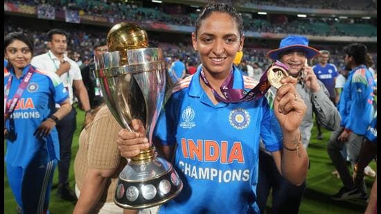 When Kaur took over from Mithali Raj in 2016, India were still finding their rhythm in women’s cricket. Kaur’s convictions and belief formed the core around which the team regrouped. (AP)