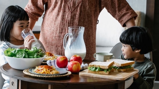 A balanced diet with sufficient calcium sources is important for developing musculoskeletal health. (Pexel)