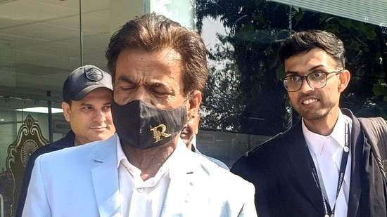 Rajpal Yadav appears before the Supreme Court in an alleged multi-crore cheque-bounce case, in New Delhi, Wednesday, Oct. 7, 2026. (PTI Photo)(PTI10_07_2026_000097B)(PTI)