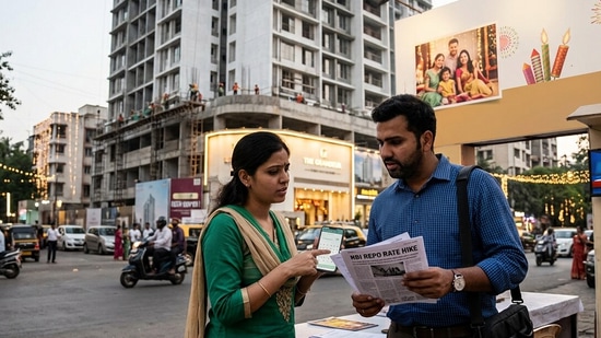 RBI repo rate hike: An increase in EMIs may prompt mid-segment buyers to defer purchases or reassess budgets, potentially impacting festive-season housing demand, say experts (Photo for representational purposes only) (Gemini-generated photo)