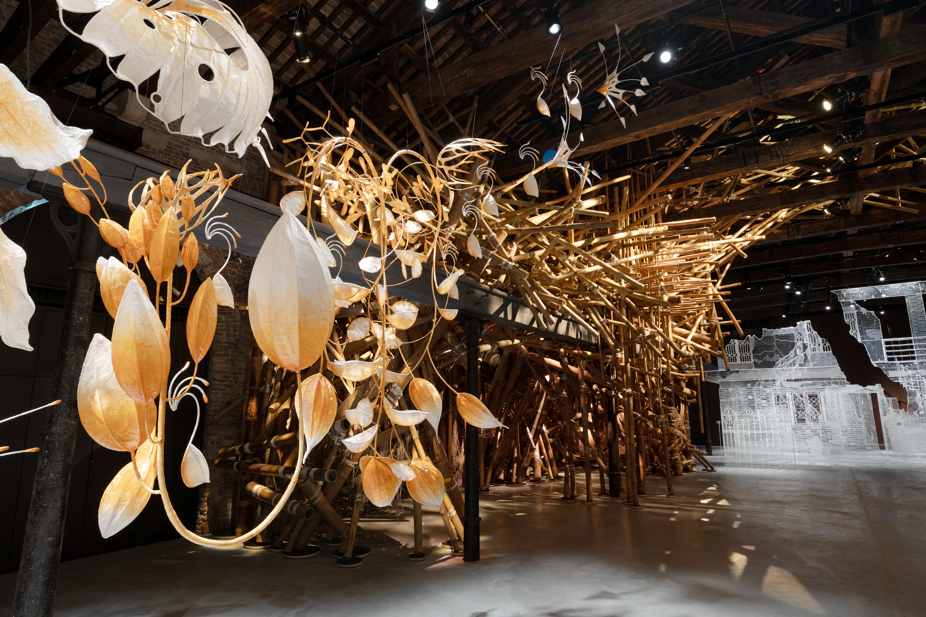 The India Pavilion at the 61st International Art Exhibition, La Biennale di (Joe Habben) The India Pavilion at the 61st International Art Exhibition, La Biennale di (Joe Habben)