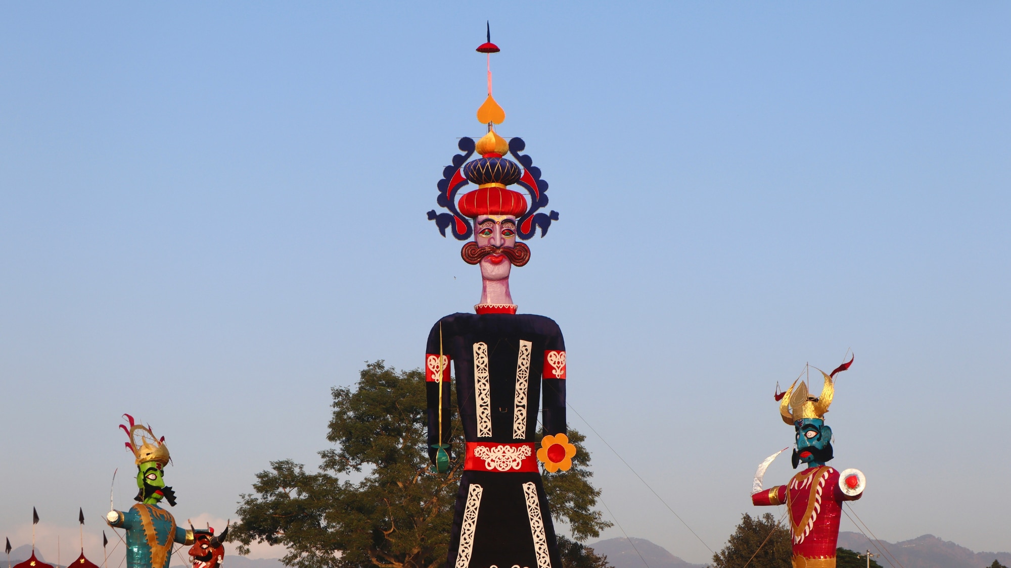 Dussehra celebrations in Delhi feature Ramlila and Ravana burning. (Unsplash) Dussehra celebrations in Delhi feature Ramlila and Ravana burning. (Unsplash)