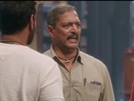 Nana Patekar's still from his cameo in Golmaal Again.