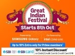 Amazon Great Indian Festival began in India on October 8.