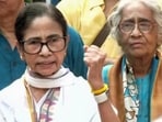 Mamata Banerjee reached the residence of her nephew and Trinamool Congress MP Abhishek Banerjee in Kolkata (ANI Video Grab)