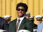 Marlon Humphrey jokes about riding with Donald Trump and reportedly plans to vote for the first time. (Photo by WIN MCNAMEE / GETTY IMAGES NORTH AMERICA / Getty Images via AFP) Marlon Humphrey jokes about riding with Donald Trump and reportedly plans to vote for the first time. (Photo by WIN MCNAMEE / GETTY IMAGES NORTH AMERICA / Getty Images via AFP)