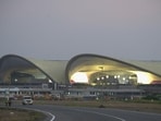 Mumbai, India - October 08, 2025: Prime Minister Narendra Modi inaugurated Phase 1 of the Navi Mumbai International Airport (NMIA) on Wednesday. Built at a cost of ?19,650 crore, the airport is set to begin commercial operations by December 2025 after completing final security checks and system testing in Navi Mumbai, near Mumbai, India, on Wednesday, October 08, 2025. (Photo by Satish Bate/ Hindustan Times) (Hindustan Times)