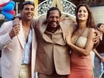Nana Patekar in Welcome with Akshay Kumar and Katrina Kaif.