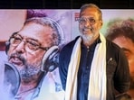 Patekar is seen during the release of the Marathi-language music album 'Nana Chhand', in Mumbai, in this file photo dated Friday, July 5, 2024. (PTI)