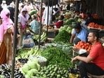 People buy vegetables (File)