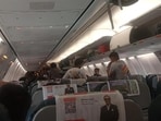 The revised fuel surcharge on domestic one-way sectors will be  <span class='webrupee'>₹</span>400 for flights up to 500 km,  <span class='webrupee'>₹</span>600 for 501–1,000 km,  <span class='webrupee'>₹</span>850 for 1,001–1,500 km, and  <span class='webrupee'>₹</span>1,200 for sectors of 1,501 km and above.