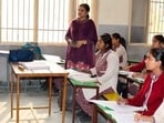 The association also sought action on an audit related to guest teacher payments at Khuda Alisher and Sarangpur schools. (HT File)