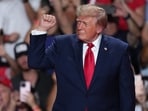Trump claimed that he had settled eight wars over the past year, helped secure the release of hostages and prevented several conflicts by threatening countries with tariffs.(AP)