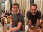 Abhijeet Dipke, Dhruv Rathee and Prakash Raj in a video posted on Instagram 