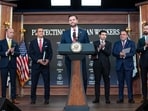 "You make a ton of money by undercutting the wages of American workers, replacing them with people who probably should not be in the United States of America to begin with,” Vice President J.D.Vance said.