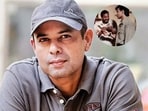Atul Agnihotri, (Inset) with Nana Patekar 