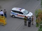 The drivers of the other vehicles did not sustain injuries in the crash, the police said.(HT photo/file)
