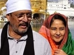he family of veteran actor Nana Patekar, including his wife Neelakanti Patekar and son Malhar Patekar, arrived at the Goa Medical College and Hospital on Thursday