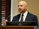 Luke Ihnen, one of Christa Pike’s attorneys, speaking in court in Nashville on Wednesday.