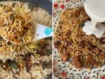 Vanshika Khurana's soya mushroom biryani is loaded with protein. 