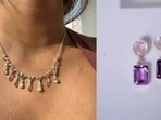 How to style jewellery with a cocktail dress.