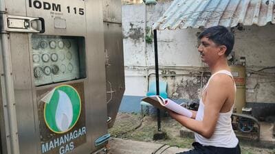 MGL staff at CNG stations ditch uniforms to protest lack of pay hike, working conditions MGL staff at CNG stations ditch uniforms to protest lack of pay hike, working conditions
