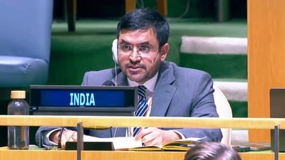 Raghoo Puri, India's first Secretary in the Permanent Mission of India to the UN, stated that Pakistan has presented itself as a "victim" while financing and facilitating terrorism. (ANI)