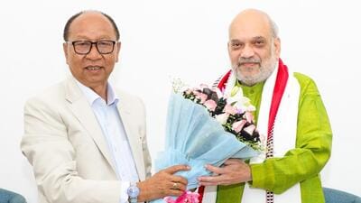 Amit Shah told Manipur chief minister Yumnam Khemchand Singh that he would visit Manipur later this month, according to the chief minister’s office. Amit Shah told Manipur chief minister Yumnam Khemchand Singh that he would visit Manipur later this month, according to the chief minister’s office.