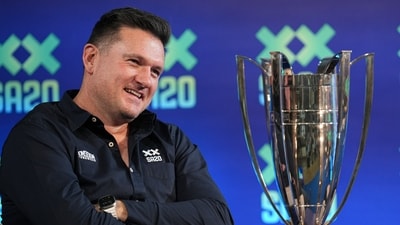 SA20 League Commissioner Graeme Smith on Jason Rowles’ rise and Faf du Plessis’ SA20 value. (PTI)