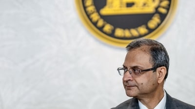 RBI raised interest rates for the first time in nearly four years and signaled further hikes may be on the table as rising inflation and a weakening currency drive a policy pivot. (Bloomberg) RBI raised interest rates for the first time in nearly four years and signaled further hikes may be on the table as rising inflation and a weakening currency drive a policy pivot. (Bloomberg)