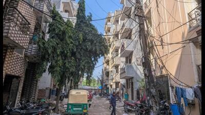 In most cases, officials found that these buildings accommodate far more occupants than their intended capacity (Parveen Kumar/ HT) In most cases, officials found that these buildings accommodate far more occupants than their intended capacity (Parveen Kumar/ HT)