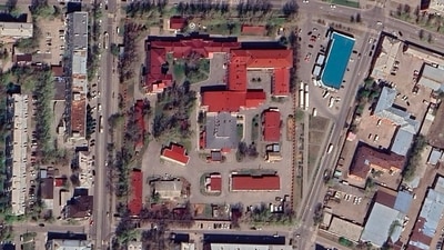 A satellite image shows the Anti-Plague Institute of Siberia and the Far East in Irkutsk, Russia, May 8, 2025. (REUTERS)