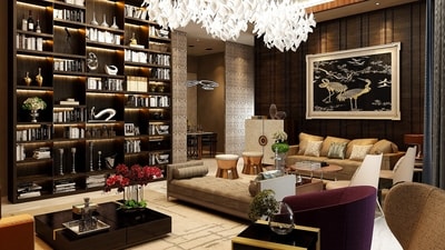 Styling tricks to create a festive space that feels open and inviting. (PS Design) Styling tricks to create a festive space that feels open and inviting. (PS Design)