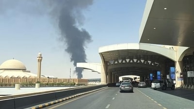 This was the second time in recent weeks that the Indian side has expressed concern over the targeting of Saudi Arabia by Yemen’s Houthi rebels. (HT_PRINT) This was the second time in recent weeks that the Indian side has expressed concern over the targeting of Saudi Arabia by Yemen’s Houthi rebels. (HT_PRINT)