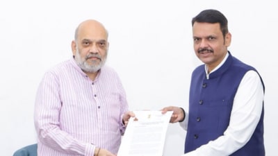 The group began touring the state a day after chief minister Devendra Fadnavis met Union home minister Amit Shah and requested interim assistance. (X) The group began touring the state a day after chief minister Devendra Fadnavis met Union home minister Amit Shah and requested interim assistance. (X)