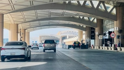 King Khalid International Airport in Riyadh came under fire from Houthis earlier this week as well. (File Photo/AFP) King Khalid International Airport in Riyadh came under fire from Houthis earlier this week as well. (File Photo/AFP)