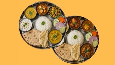 On a monthly basis, the vegetarian thali became 4% costlier in September, while the non-vegetarian thali rose 3%. On a monthly basis, the vegetarian thali became 4% costlier in September, while the non-vegetarian thali rose 3%.