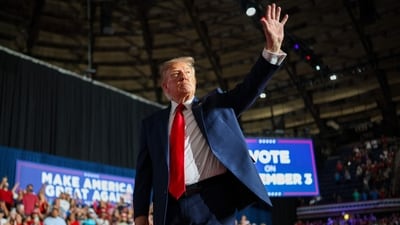 US President Donald Trump. US President Donald Trump.