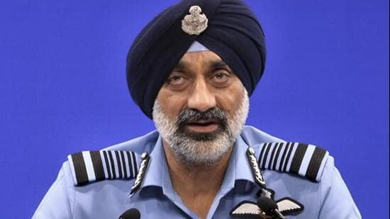 Air Chief Marshal AP Singh said the IAF understands that operational capability rides on the back of professional training. (PTI photo)