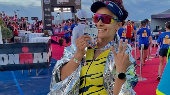 Saiyami Kher completed her third Ironman this year 20 minutes quicker than last year.