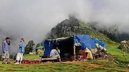 The move comes amid a surge in tourist and trekker footfall at Triund, one of Himachal’s most popular trekking destinations. (HT File Photo)