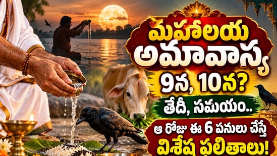 మహాలయ అమావాస్య 9న, 10న? తేదీ, సమయం.. ఆ రోజు ఈ 6 పనులు చేస్తే విశేష ఫలితాలు! (AI)