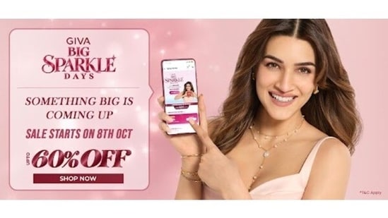 The 10 day festive sale brings GIVA’s biggest offers of the year, along with
exclusive online benefits
