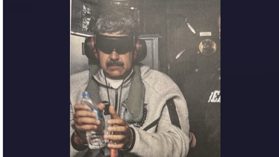 Maduro, who led Venezuela for 13 years, and Flores were captured by the US military from their home in Caracas on January 3 and brought to New York to face drug trafficking charges.(Truth Social)