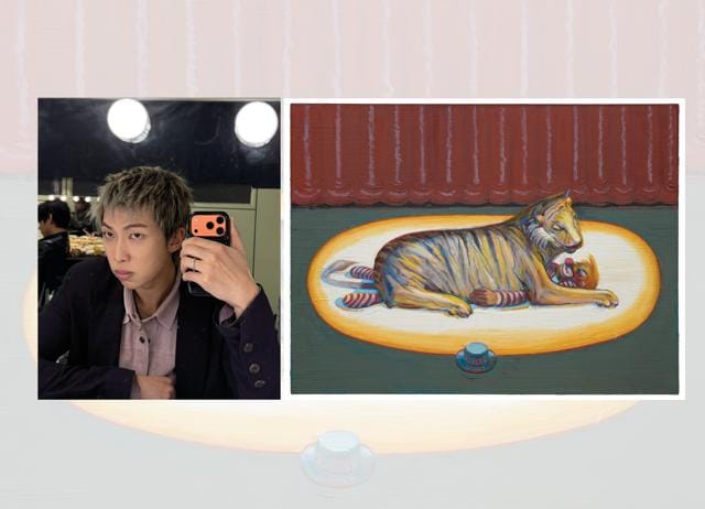Namjoon from BTS has opened up his art collection of 142 works to the public. Yay! (INSTAGRAM/@RKIVE, SAN FRANCISCO MUSEUM OF MODERN ART) Namjoon from BTS has opened up his art collection of 142 works to the public. Yay! (INSTAGRAM/@RKIVE, SAN FRANCISCO MUSEUM OF MODERN ART)
