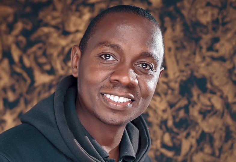 Kenyan playwright Cosmos Bii Kenyan playwright Cosmos Bii