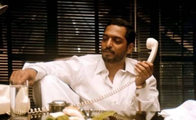 Nana Patekar as Anna in Parinda. Nana Patekar as Anna in Parinda.