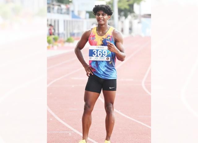 Neil Samraj scored a 10.46-second run at the National Youth Athletics Championships in Ludhiana. (INSTAGRAM/@MYKHELCOM) Neil Samraj scored a 10.46-second run at the National Youth Athletics Championships in Ludhiana. (INSTAGRAM/@MYKHELCOM)